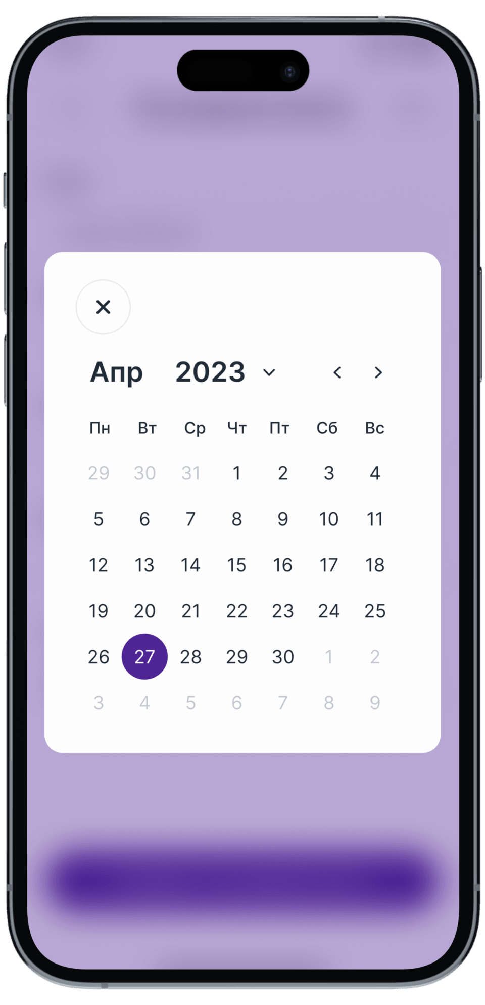 bank application preview on phone